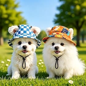 Chapeau d'été pour chien, chapeau de soleil respirant à oreilles ouvertes pour animaux de compagnie, utilisable en toutes saisons, deux styles et trois tailles
