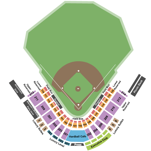 Delmarva Shorebirds vs. Hickory Crawdads