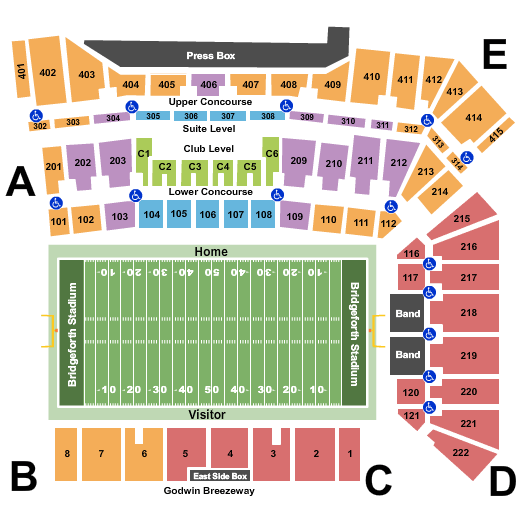 James Madison Dukes vs. Wagner Seahawks