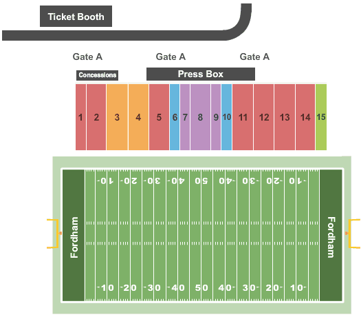 Fordham Rams vs. Lafayette Leopards