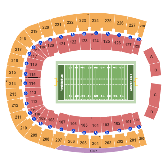 Southern Methodist (SMU) Mustangs vs. Boston College Eagles