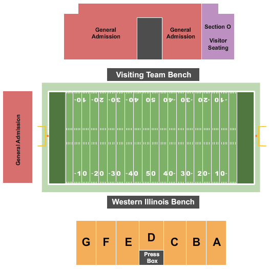 Western Illinois Leathernecks vs. Northwestern Red Raiders