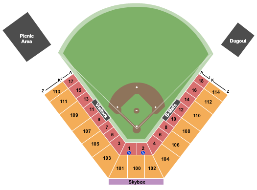 Binghamton Rumble Ponies vs. New Hampshire Fisher Cats