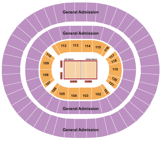 LSU Tigers Women's Volleyball vs. Arkansas Razorbacks