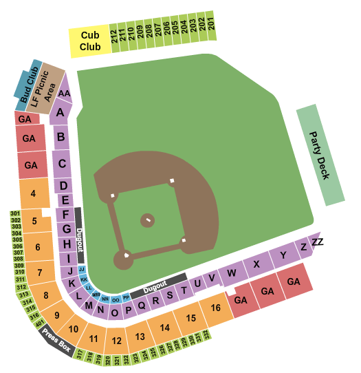 Iowa Cubs vs. Scranton Wilkes-Barre RailRiders