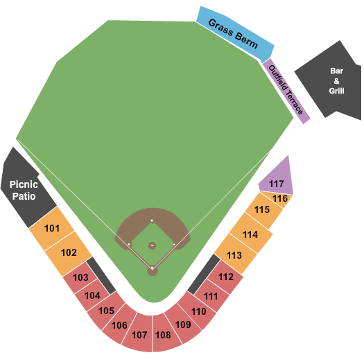 Gary SouthShore RailCats vs. Kane County Cougars