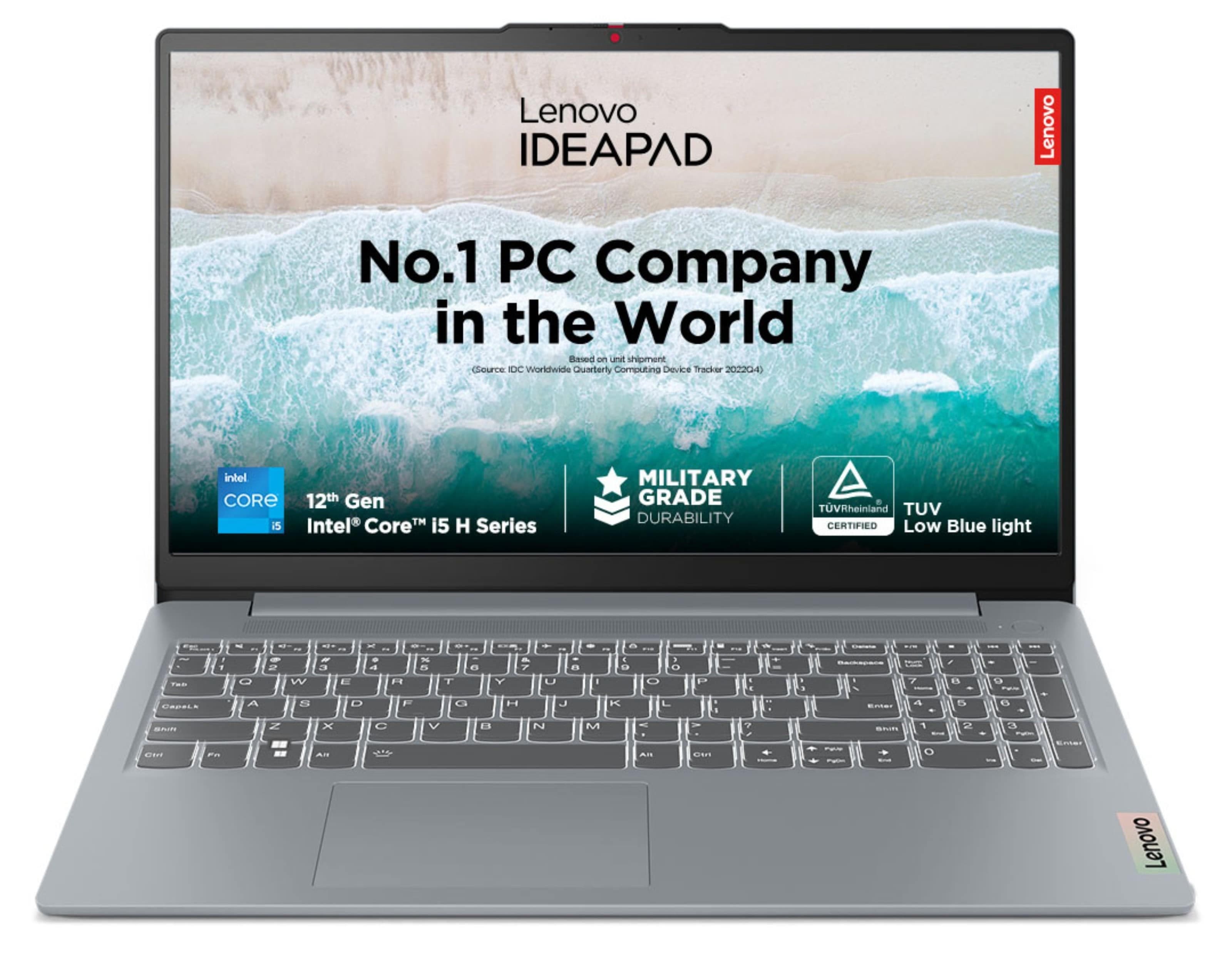 Lenovo IdeaPad Slim 3 15" - Intel i5, 16GB RAM, 512GB SSD, Arctic Grey - Laptop - Intel® Core™ i5 - 512 GB SSD - 16 GB RAM - 15 in | 83ERXA16IN