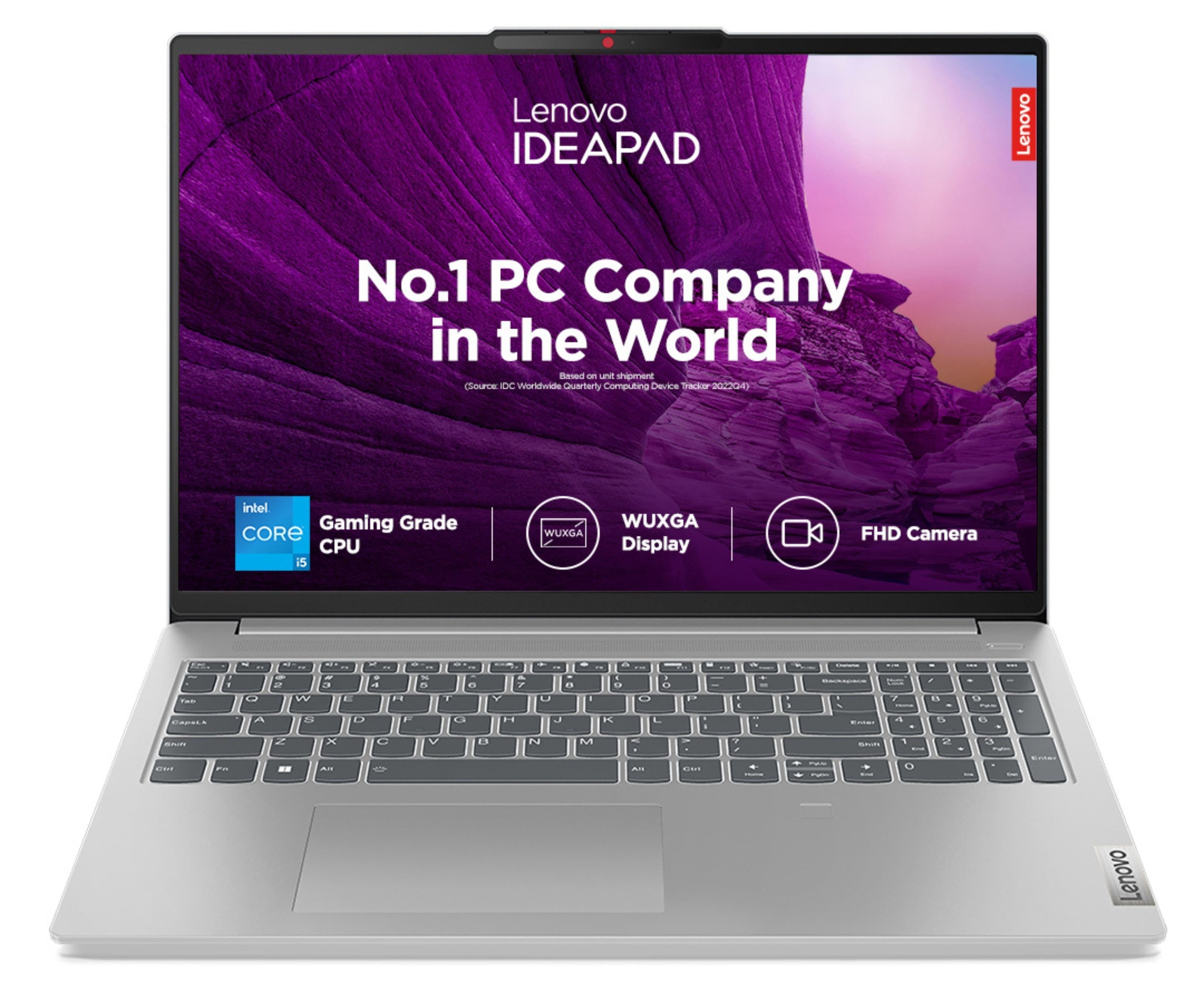 Lenovo IdeaPad Slim 5 16" - Intel i5, 16GB RAM, 512GB SSD, Cloud Grey - Laptop - Intel® Core™ i5 - 512 GB SSD - 16 GB RAM - 16 in | 83BGXA04IN