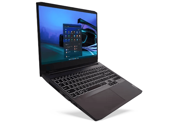 Lenovo IdeaPad Gaming 3 - AMD Ryzen 7, 8 GB RAM, 512 SSD, NVIDIA RTX 4GB, Shadow Black - Gaming Laptop | Gaming PC | 82K2XA10IN