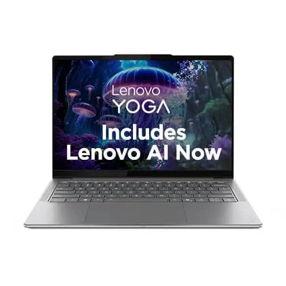Lenovo AURA EDITION Yoga Slim 7 Intel, 35.56cms Copilot+ PC, Luna Grey - Laptop - Intel® Core™ Ultra 5 226V - 512 GB SSD | 83JXCTO1WWIN1