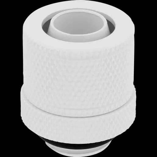 CORSAIR Tubo diametro interno/esterno Hydro X Series XF Compression 10/13 mm Pacco da quattro - Bianco