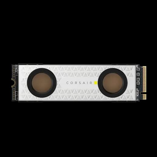 CORSAIR SSD MP600 PRO XT Hydro X Edition M.2 NVMe PCIe Gen4 x4 da 2 TB – Bianco