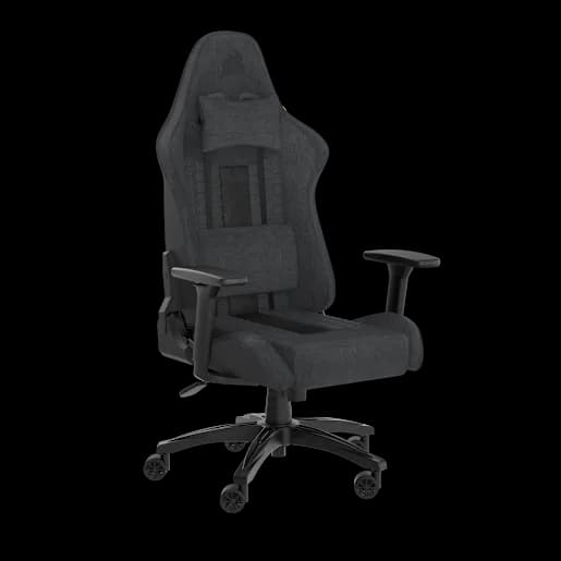 CORSAIR TC100 RELAXED Gaming Chair - Fabric Black/Grey (UK)