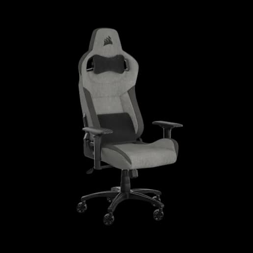 CORSAIR Sedia gaming T3 RUSH (2023) in tessuto - Grigia/Antracite