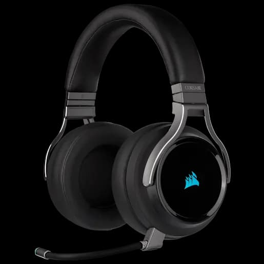 CORSAIR VIRTUOSO RGB WIRELESS High-Fidelity Gaming Headset - Carbon