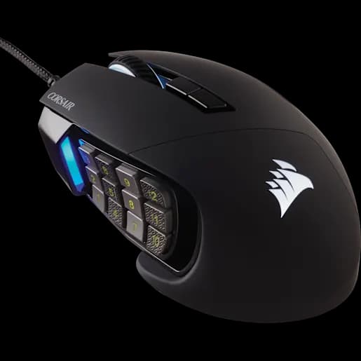 CORSAIR Mouse gaming ottico per MOBA/MMO SCIMITAR RGB ELITE