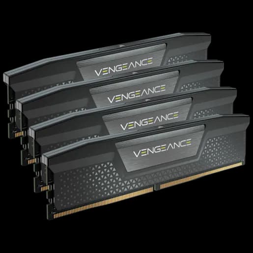 CORSAIR Kit di memoria DDR5 DRAM VENGEANCE 64GB (4x16GB) 6400MHz C32, nero