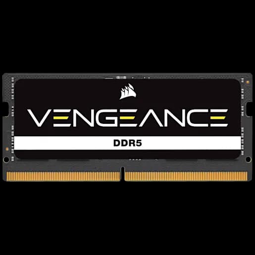 CORSAIR VENGEANCE DDR5 SODIMM 32GB (1x32GB) DDR5 4800MT/s (PC5-38400) CL40 1.1V