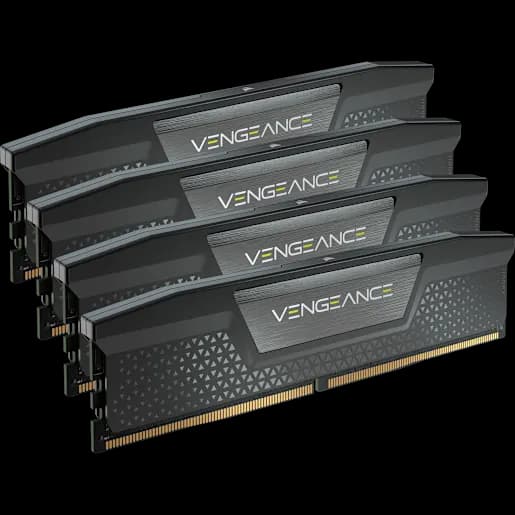 CORSAIR Kit di memoria DDR5 DRAM VENGEANCE 64GB (4x16GB) 6200MHz C32, nero